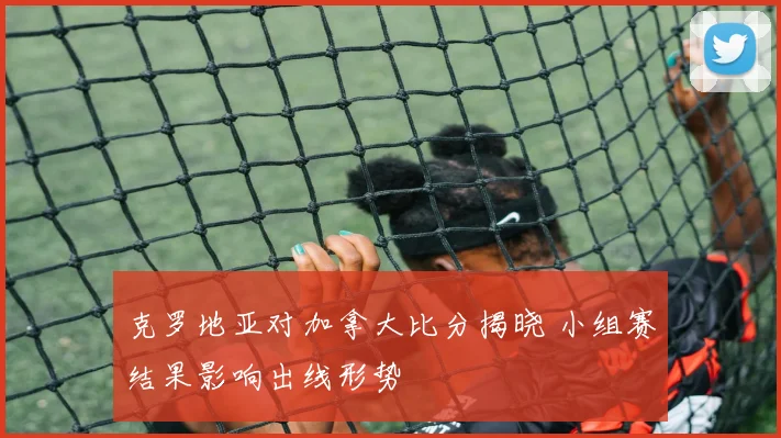 克罗地亚对加拿大比分揭晓 小组赛结果影响出线形势
